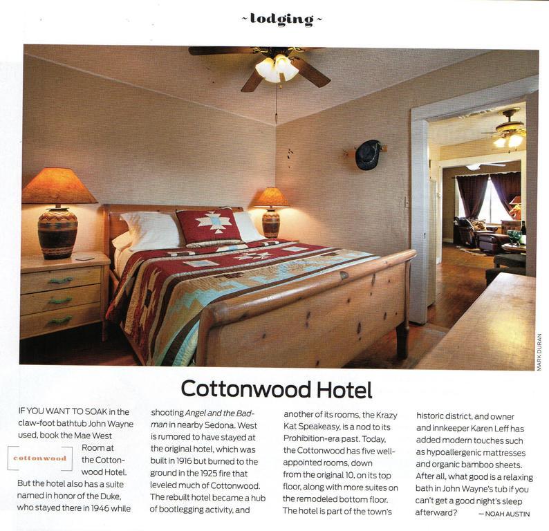 Cottonwood Hotel Buitenkant foto